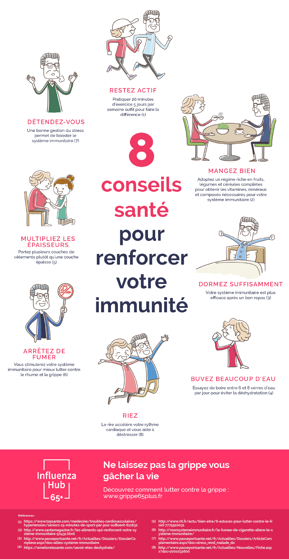 Système immunitaire 8 conseils santé pour le renforcer