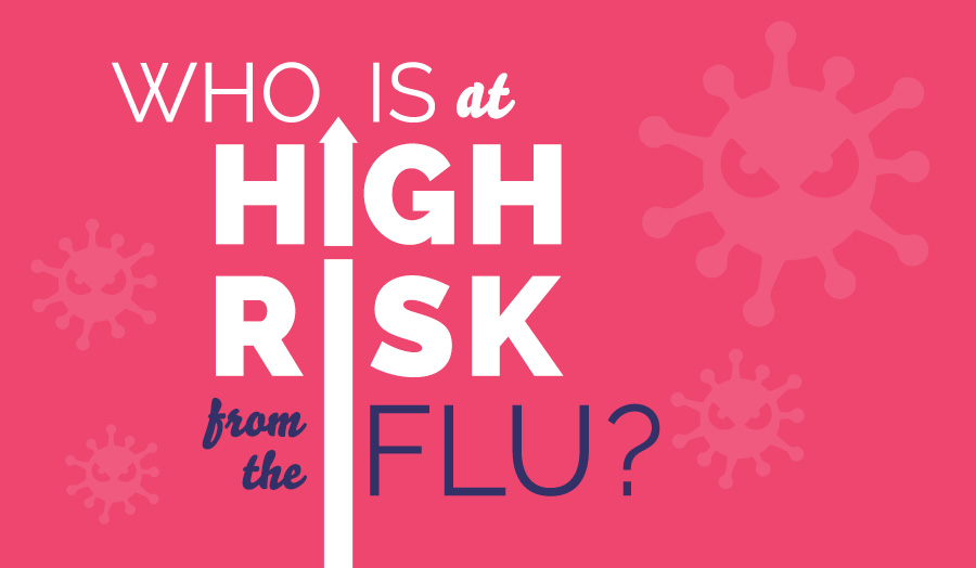 Who is at high risk from the flu?
