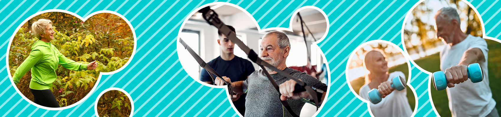 Stay well! Regular exercises in later life improve health and wellness